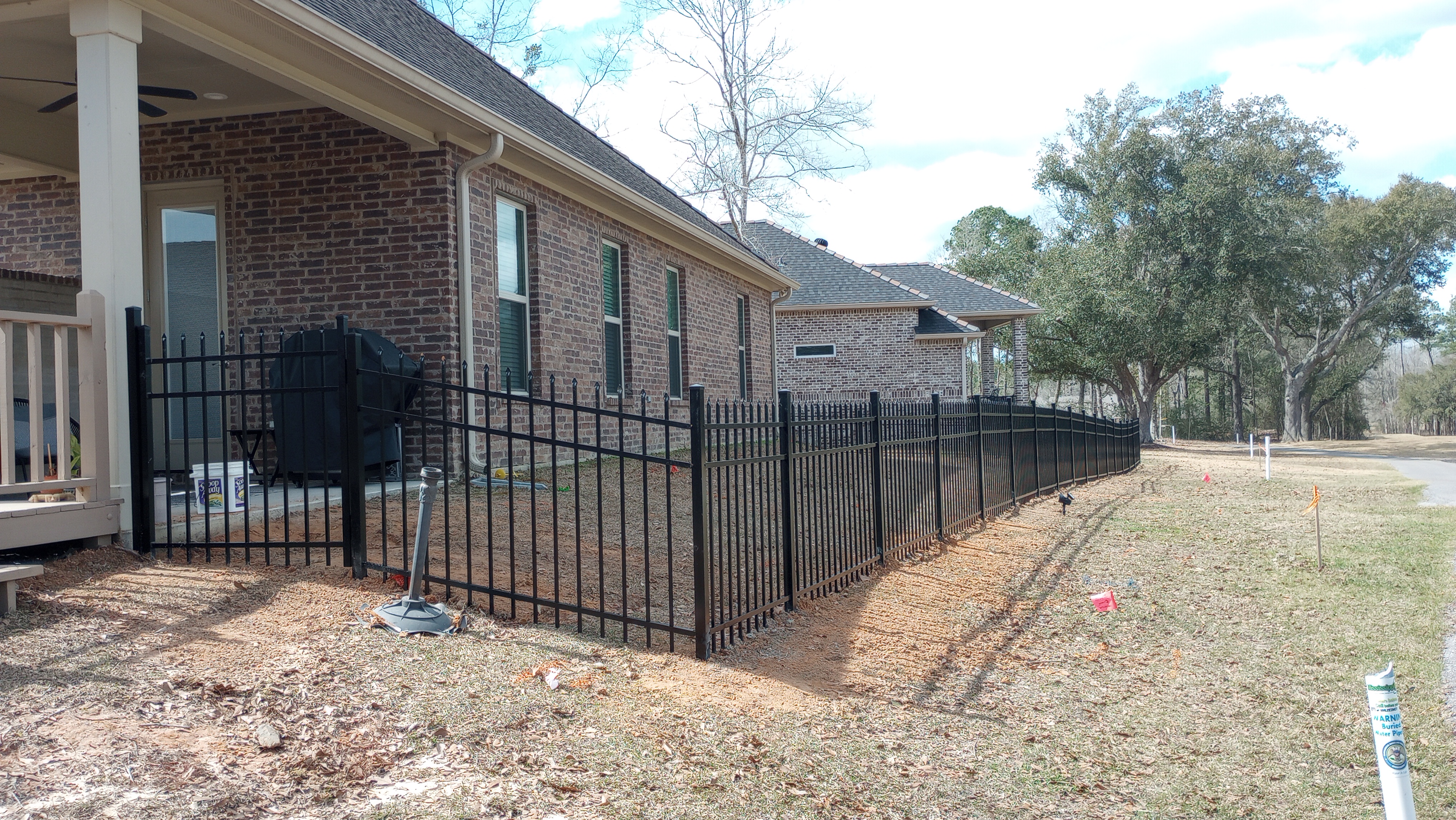 New Fence Project in Diamondhead, Mississippi 